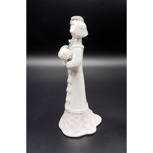 Lladro Spain Wedding Couple Bride & Groom #4808 Cake Topper Figurine - Picture 2 of 11